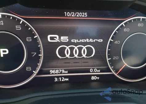 2018 Audi Q5 2.0T Premium/2.0T Tech Premium from USA, damaged, VIN WA1BNAFY7J2206803